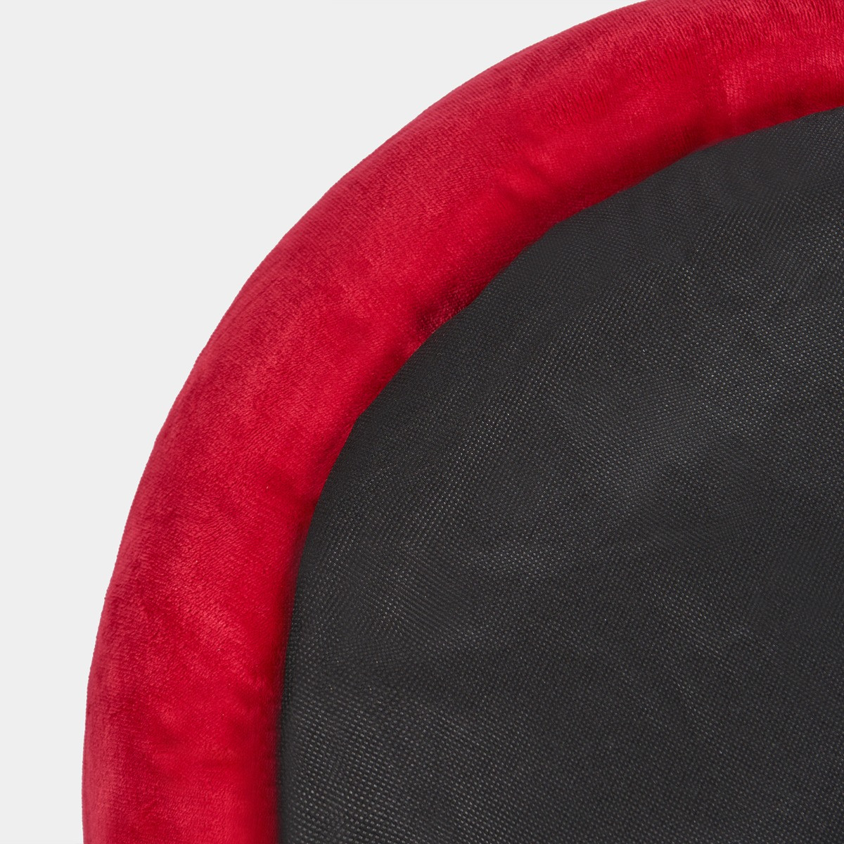 OHS Santa Bolster Round Fleece Pet Bed - Red>