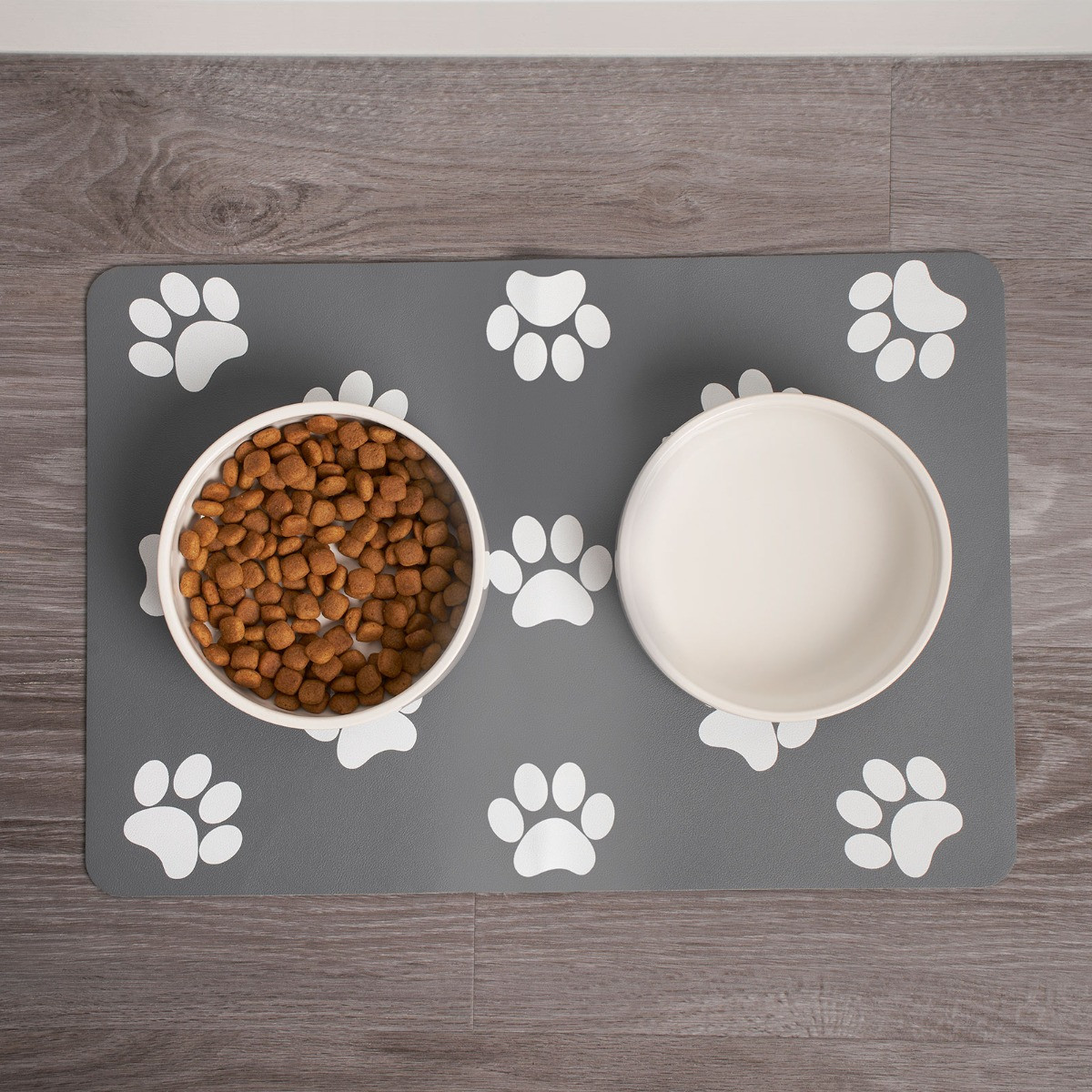 OHS Pet Bowl Placement Mat - Charcoal>