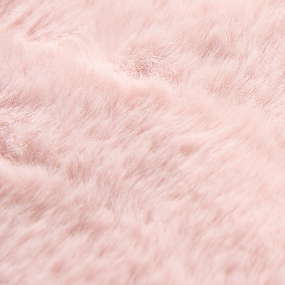 OHS Supersoft Faux Fur Sheepskin Rug - Blush>