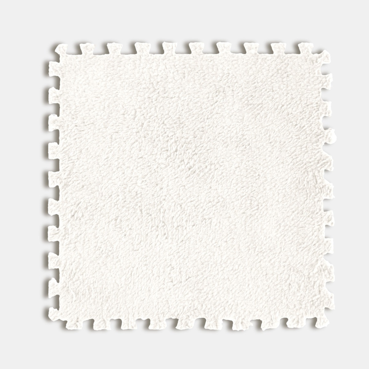 OHS 9 Piece Interlocking Teddy Tiles -  Cream>