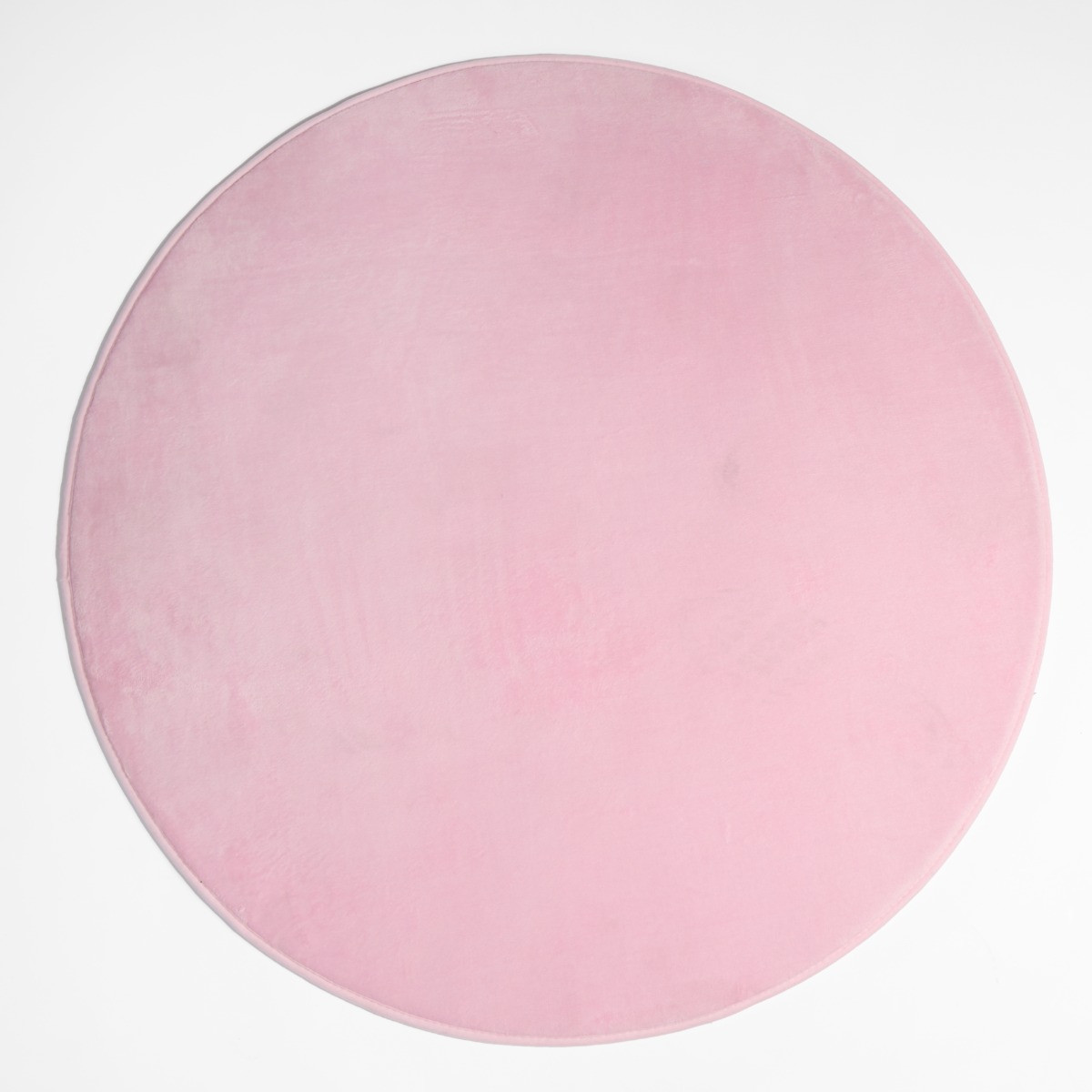 OHS Supersoft Round Rug - Pink >