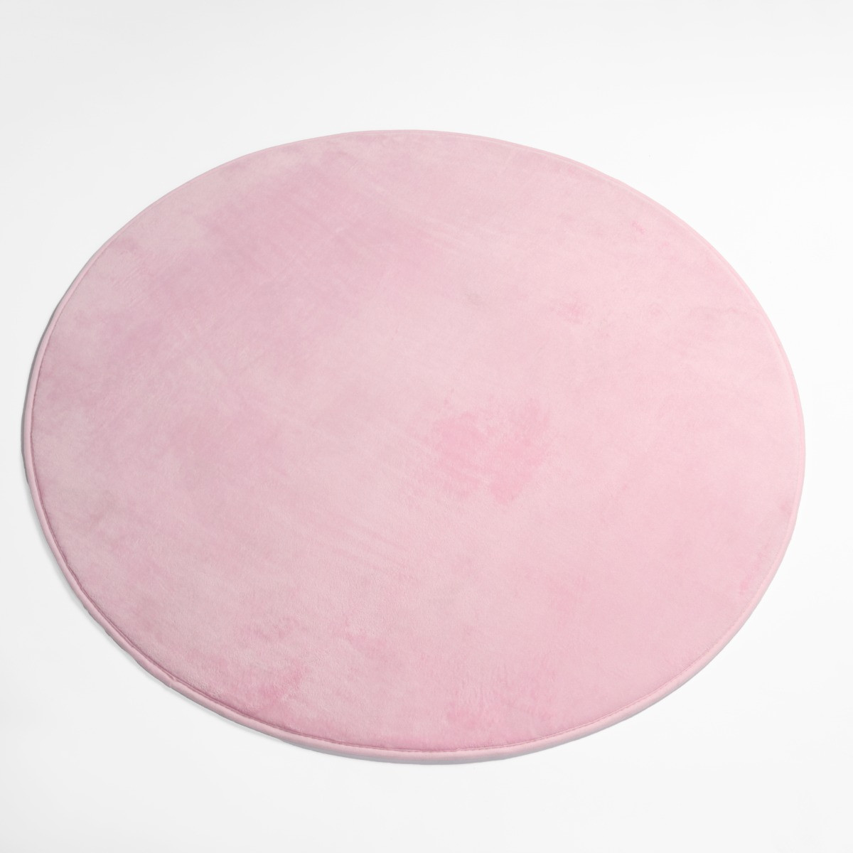 OHS Supersoft Round Rug - Pink >