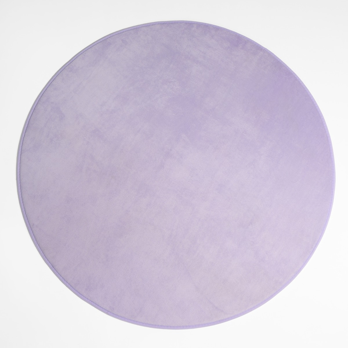 OHS Supersoft Round Rug - Lilac>