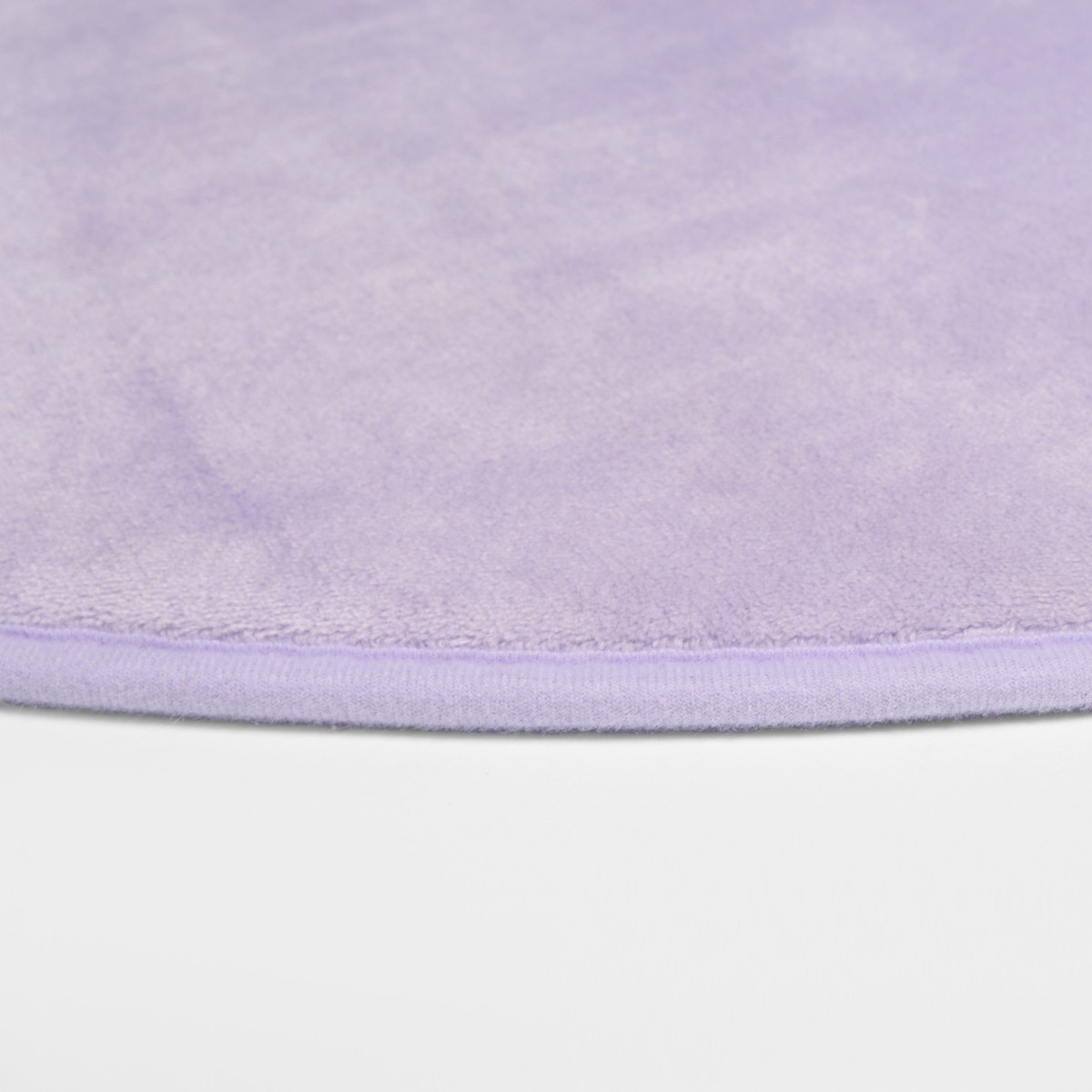 OHS Supersoft Round Rug - Lilac>