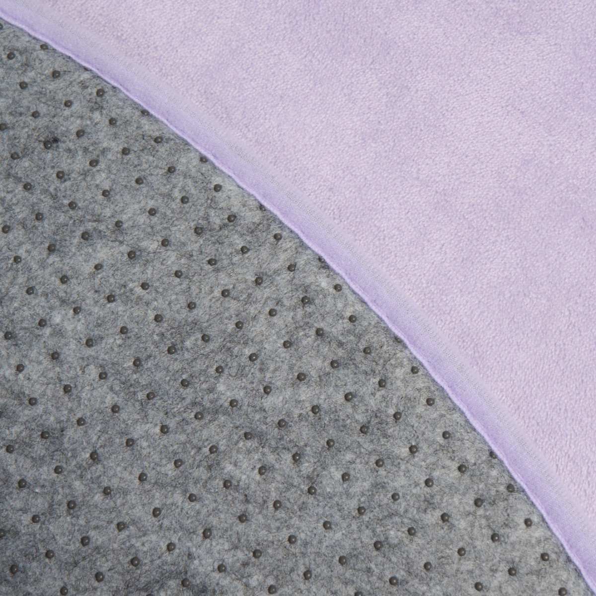 OHS Supersoft Round Rug - Lilac>