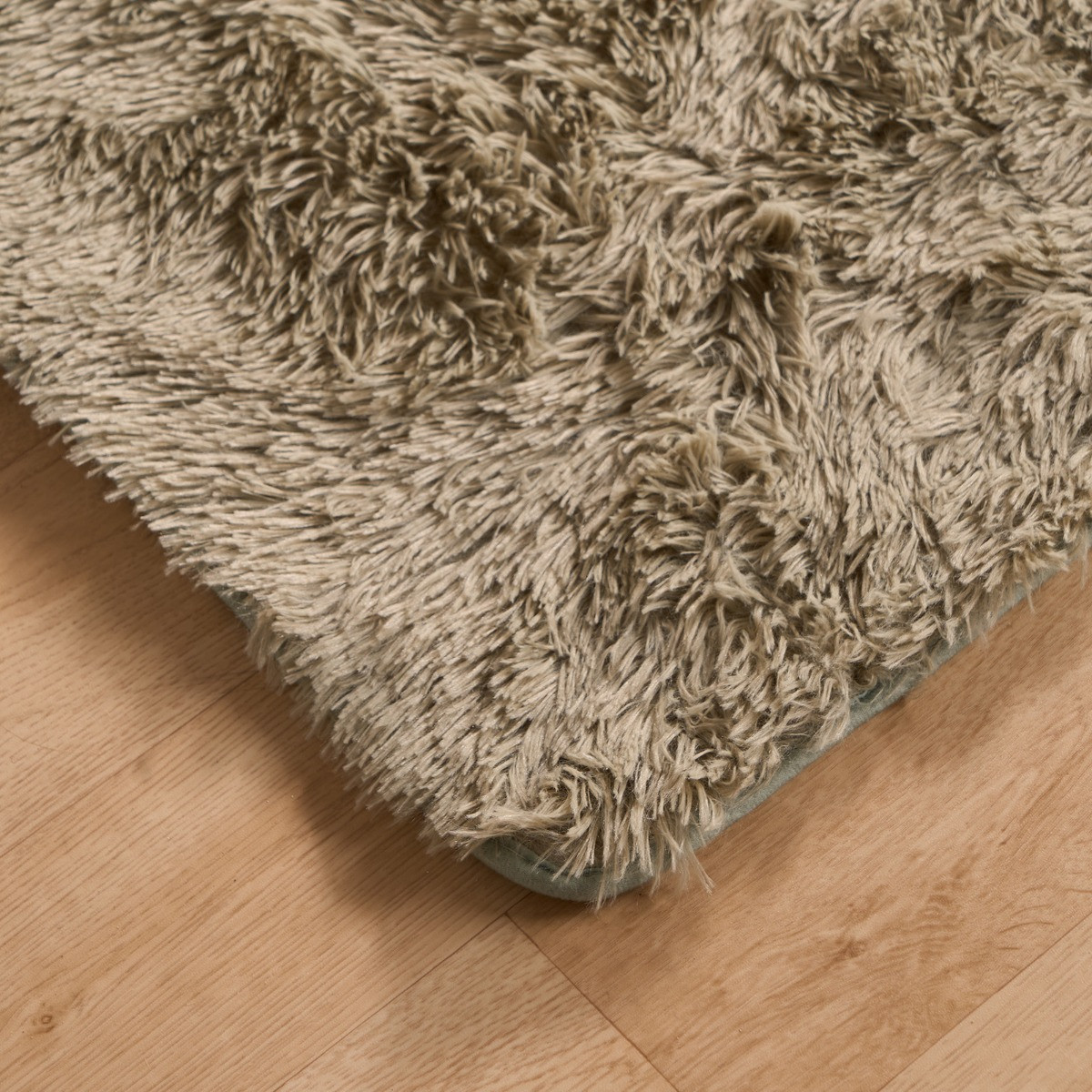 Sienna Soft Fluffy Floor Rug - Sage>