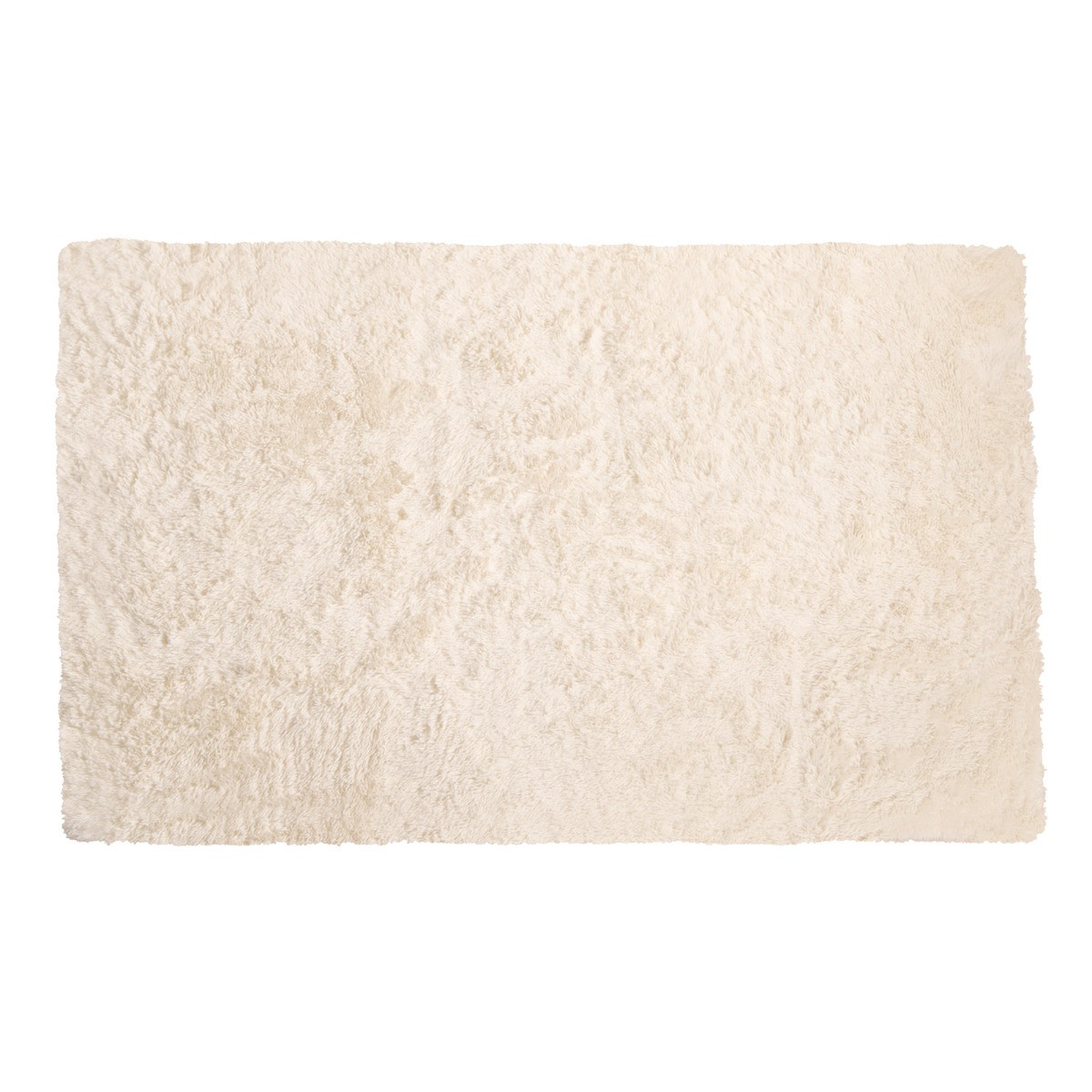 Sienna Fluffy Rug, Cream - 80 x 150cm>