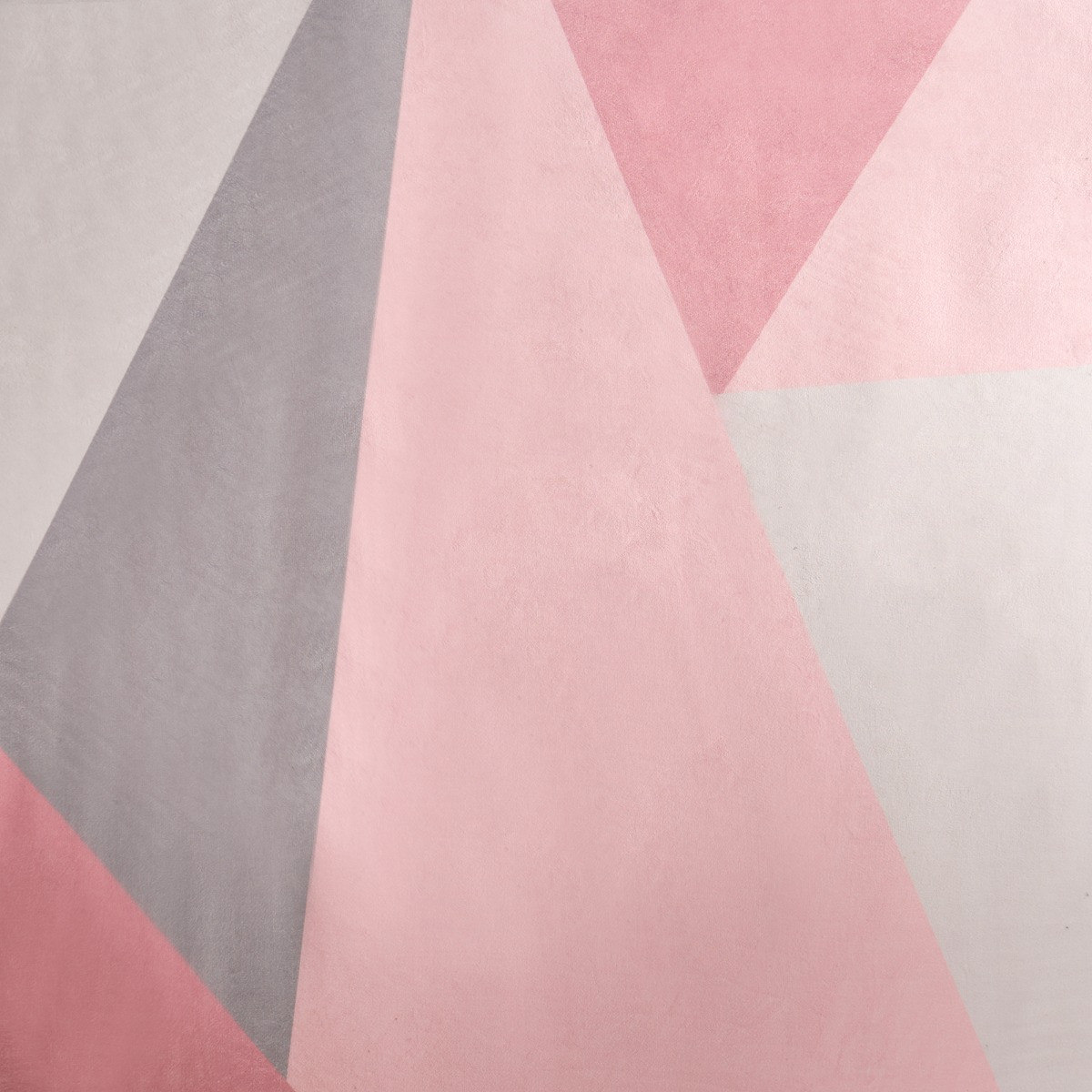 OHS Washable Geometric Printed Rug - Blush>