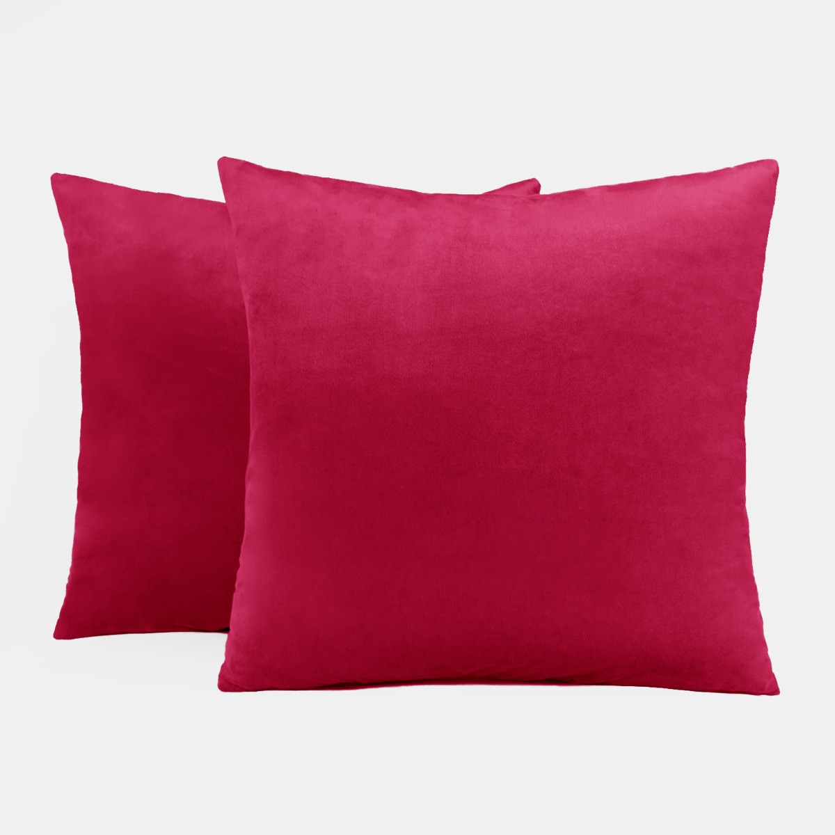 Sienna 4 Pack Matte Velvet Cushion Covers - Fuschia>