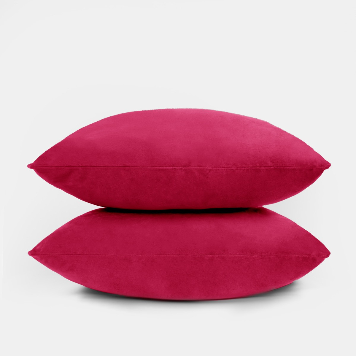 Sienna 4 Pack Matte Velvet Cushion Covers - Fuschia>