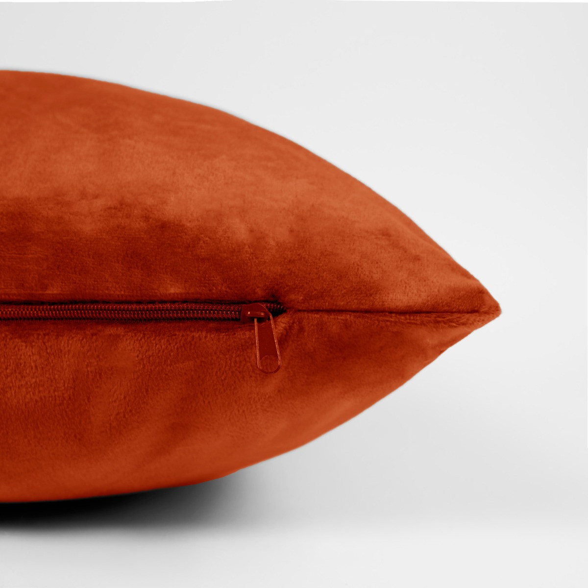 Sienna 2 Pack Matte Velvet Cushion Covers - Burnt Orange>