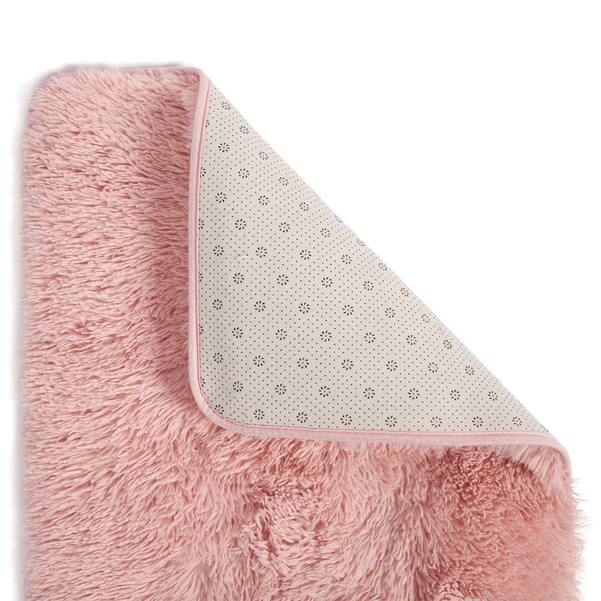 Sienna Soft Fluffy Rug Runner, Blush - 60 x 150cm>