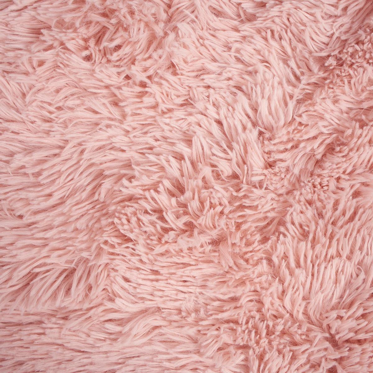 Sienna Soft Fluffy Rug Runner, Blush - 60 x 150cm>