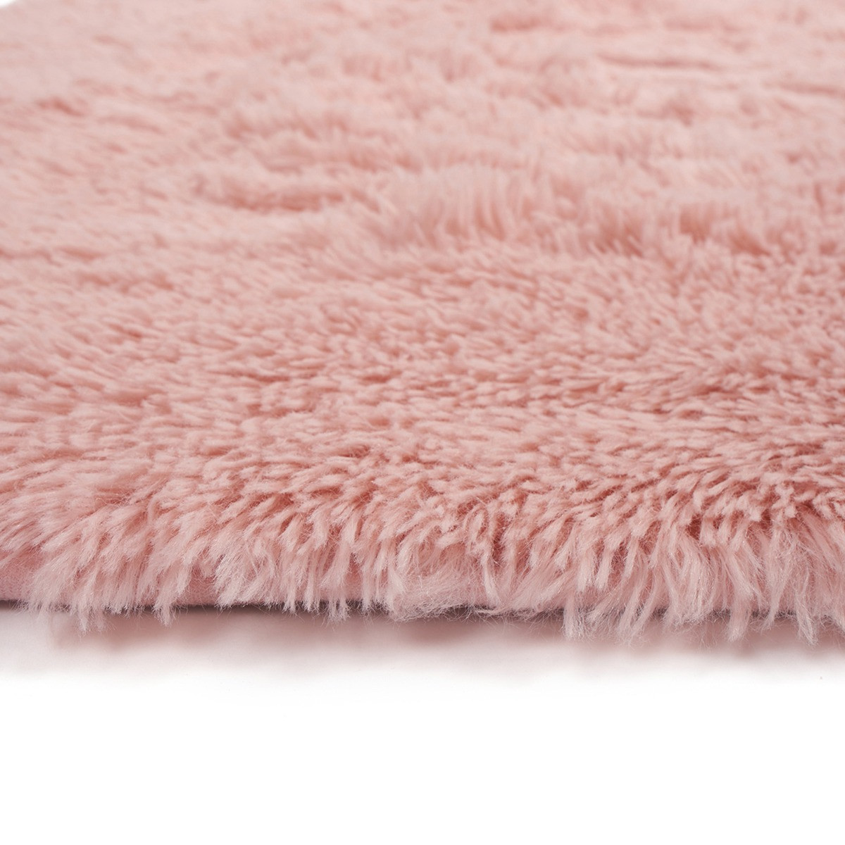 Sienna Soft Fluffy Rug Runner, Blush - 60 x 150cm>