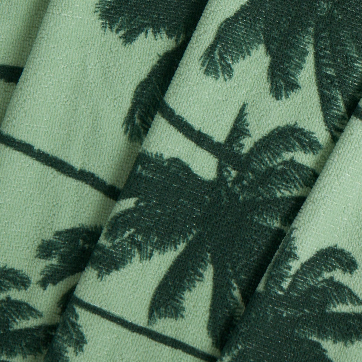 OHS Palm Print Beach Towel - Green>