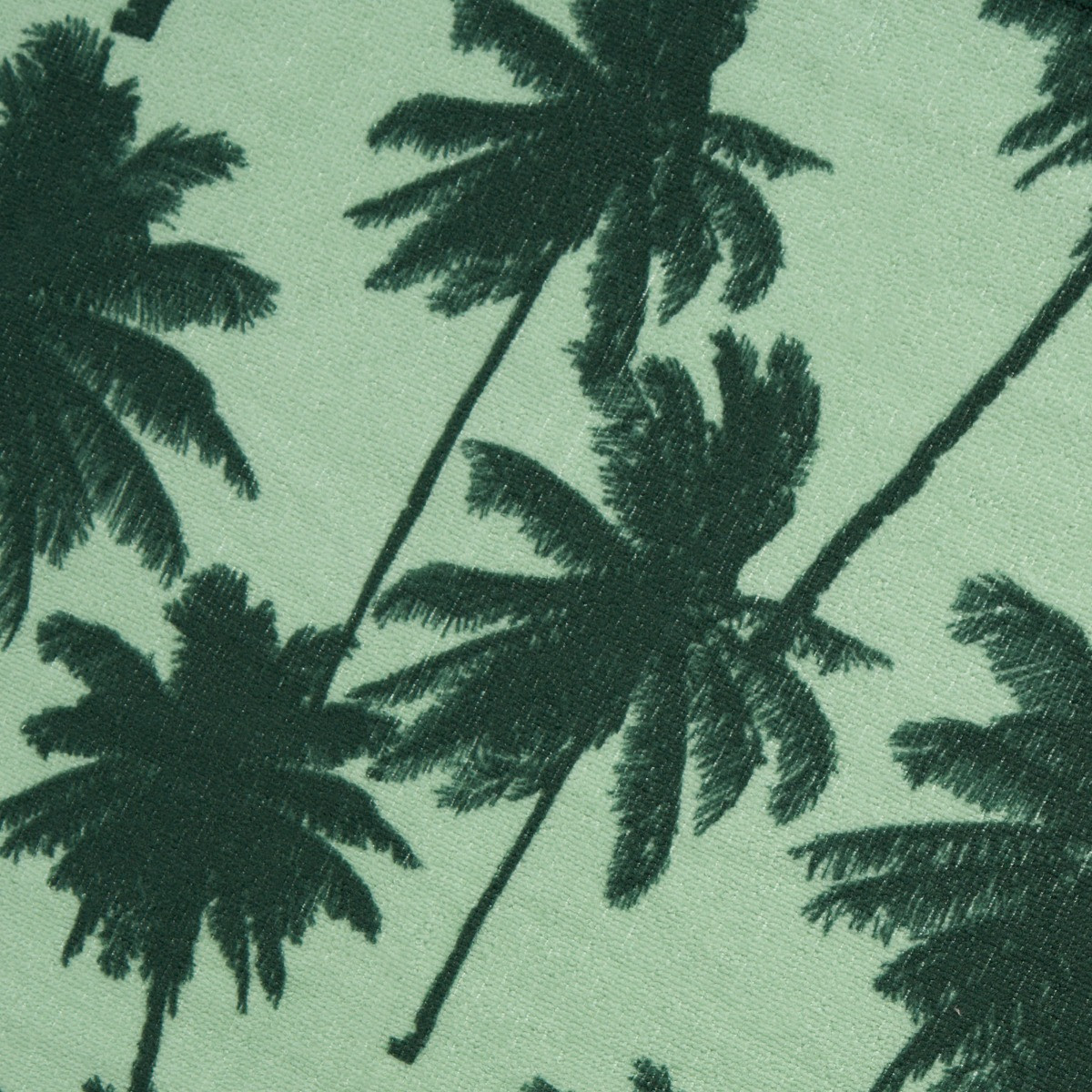 OHS Palm Print Beach Towel - Green>