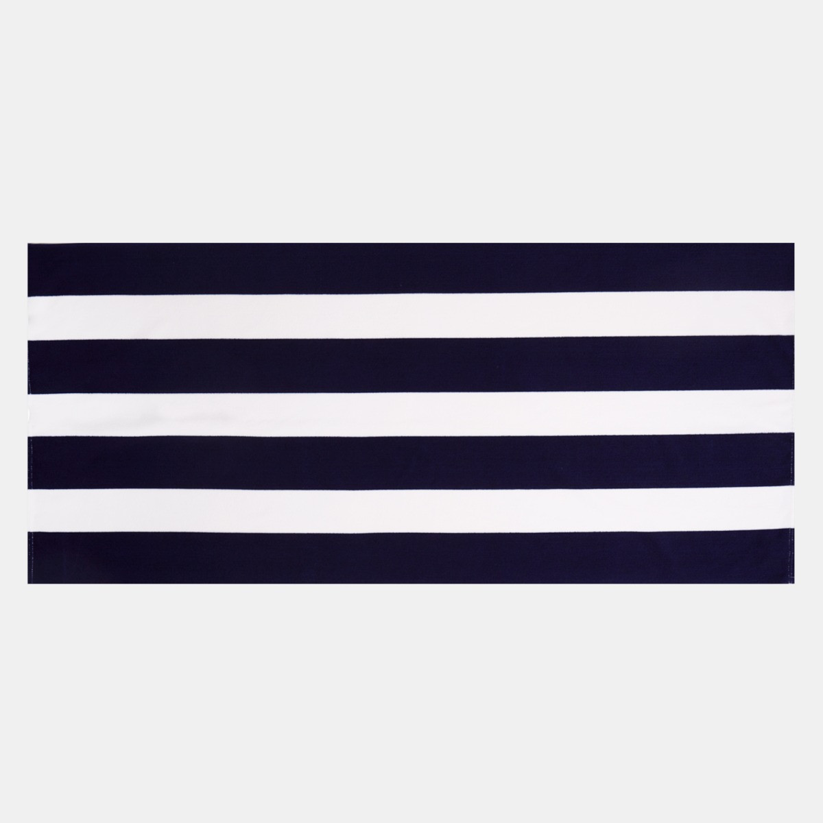 OHS Vertical Stripe Beach Towel - Navy>