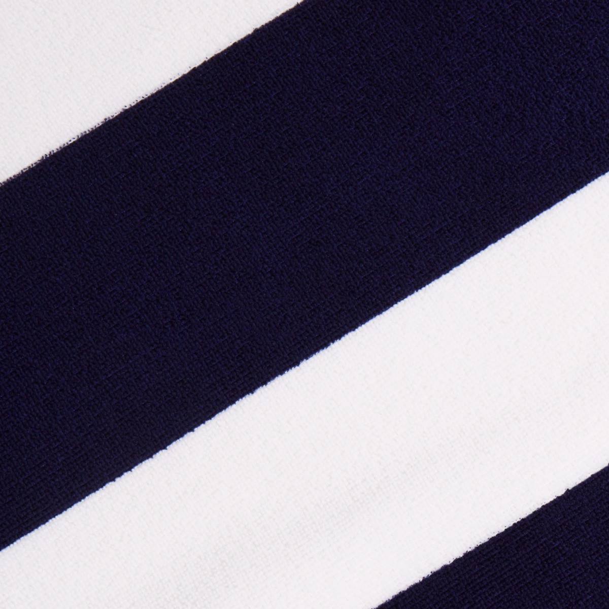 OHS Vertical Stripe Beach Towel - Navy>