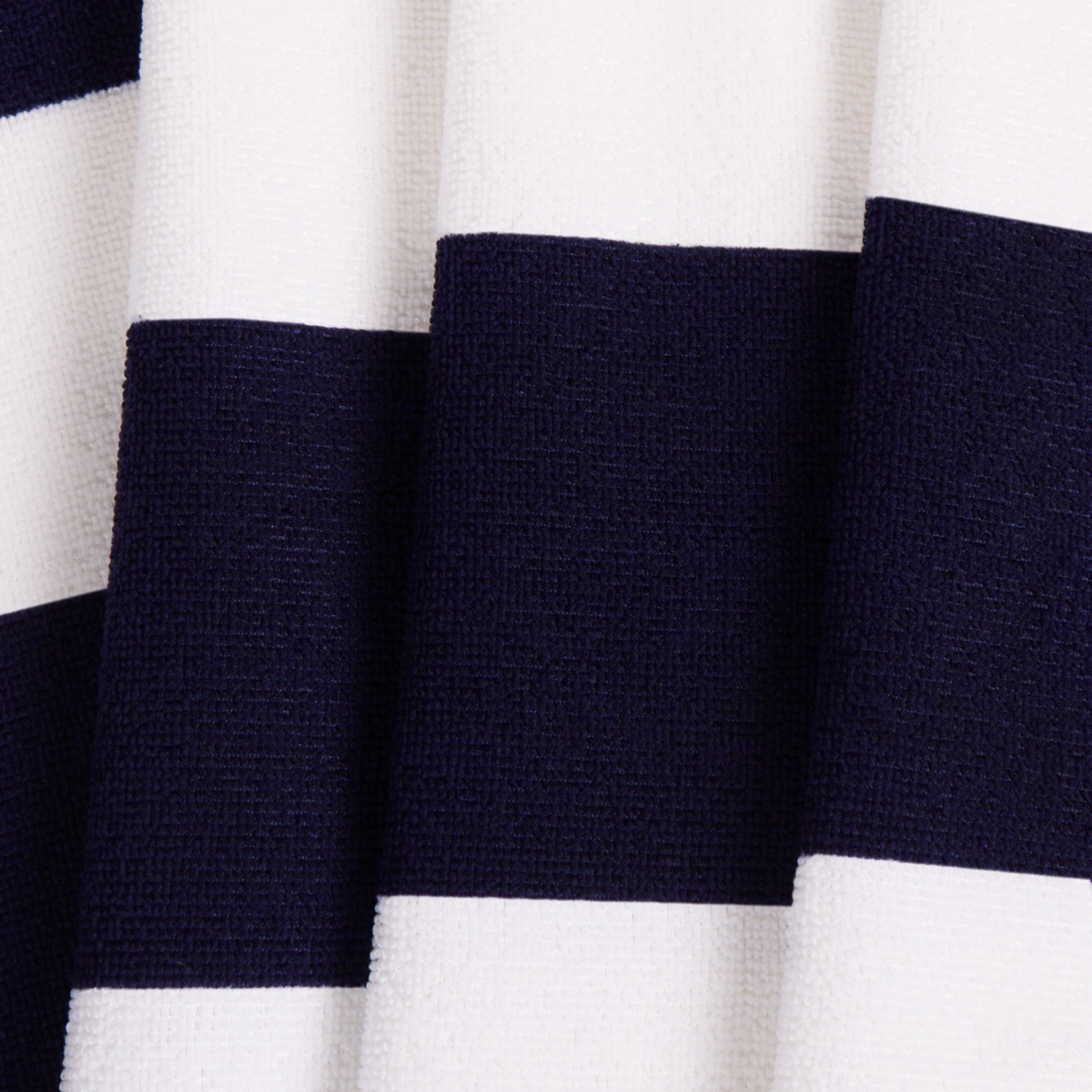 OHS Vertical Stripe Beach Towel - Navy>