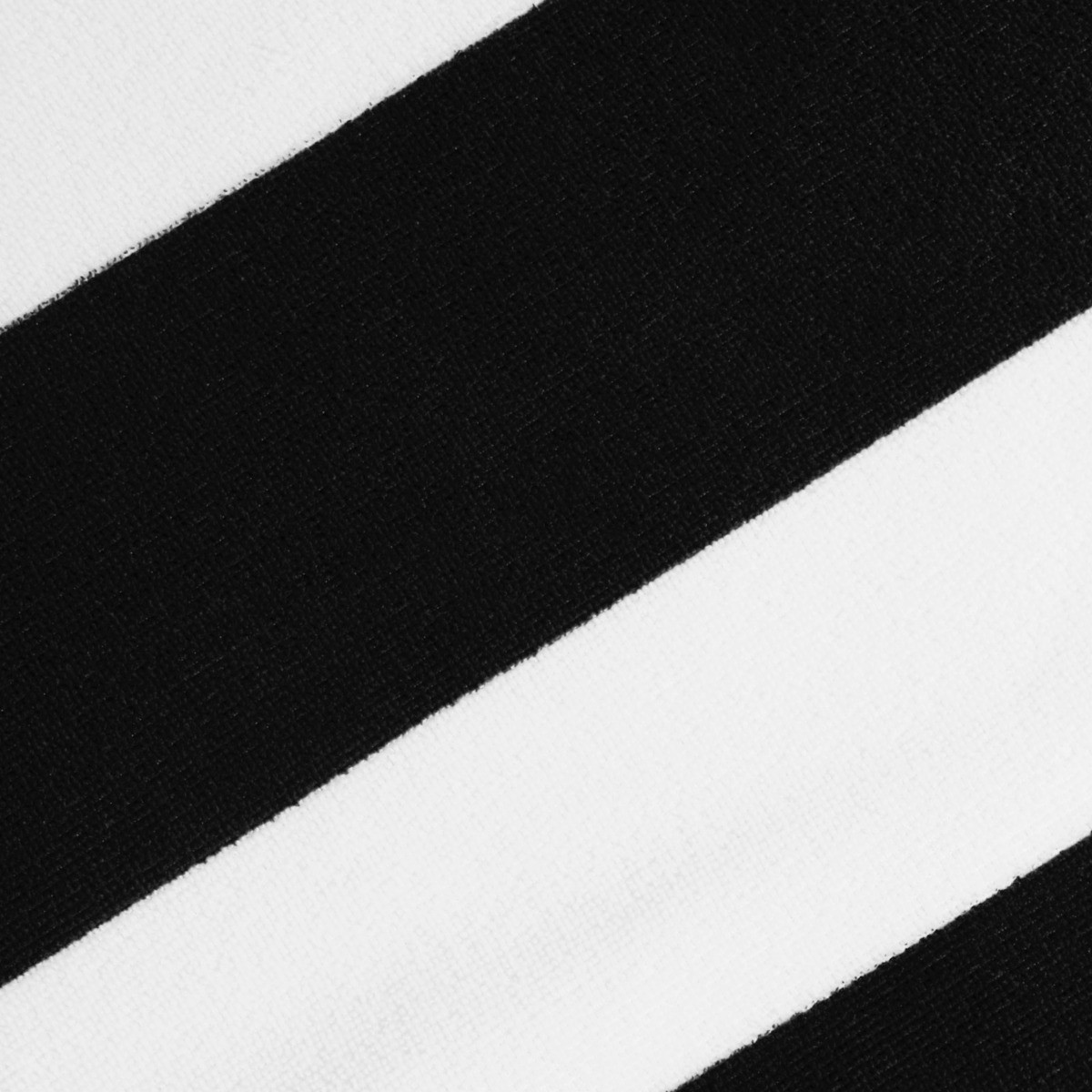 OHS Vertical Stripe Beach Towel - Black>