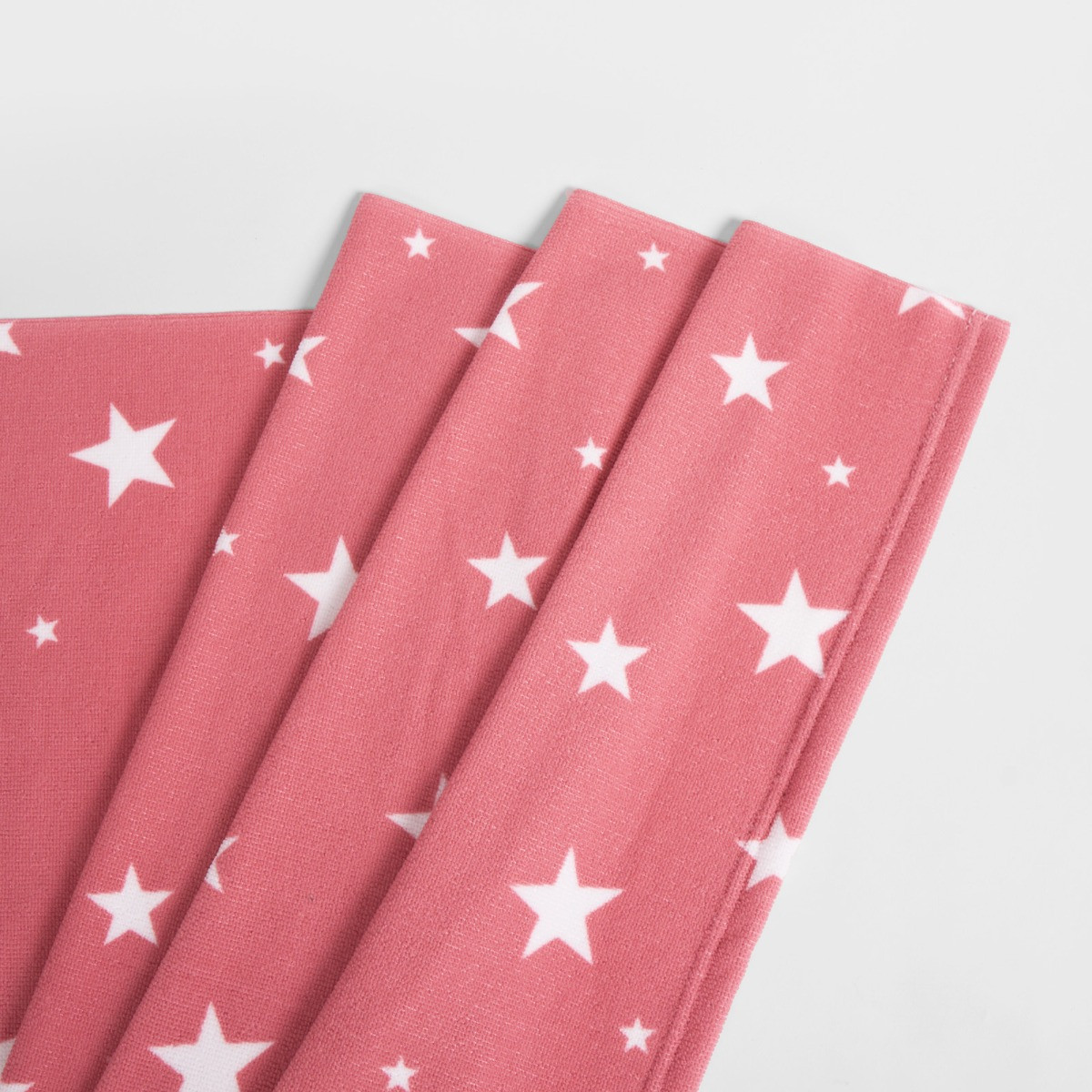 OHS Star Print Beach Towel - Blush>
