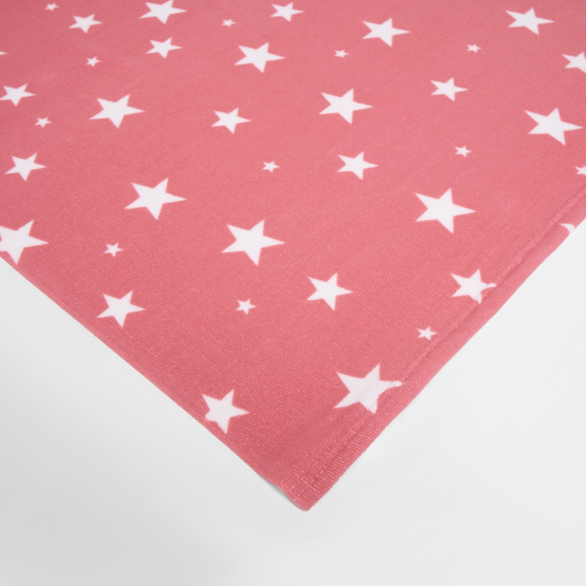 OHS Star Print Beach Towel - Blush>