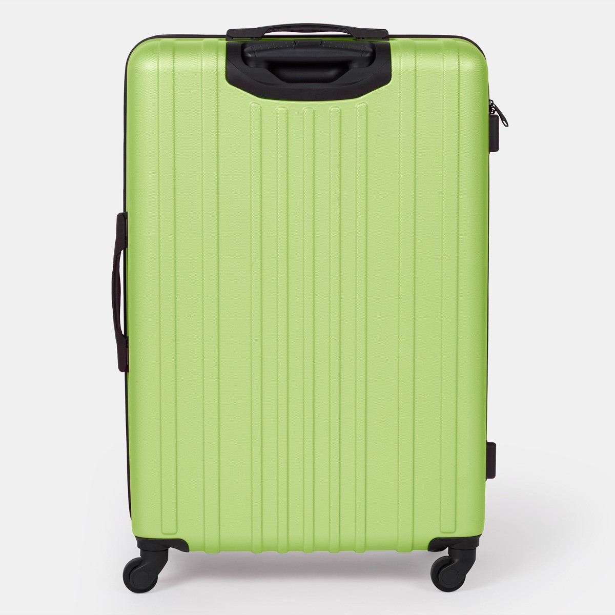 OHS 4 Wheel Hard Shell Suitcase, Lime Green - 3 Pack>