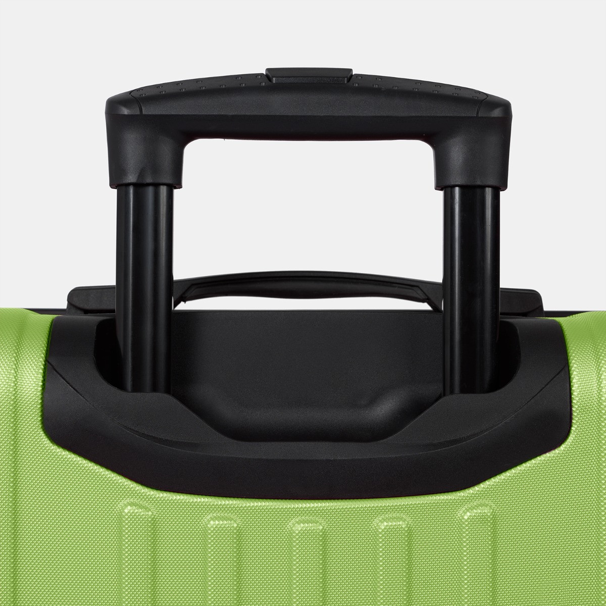 OHS 4 Wheel Hard Shell Suitcase, Lime Green - 3 Pack>