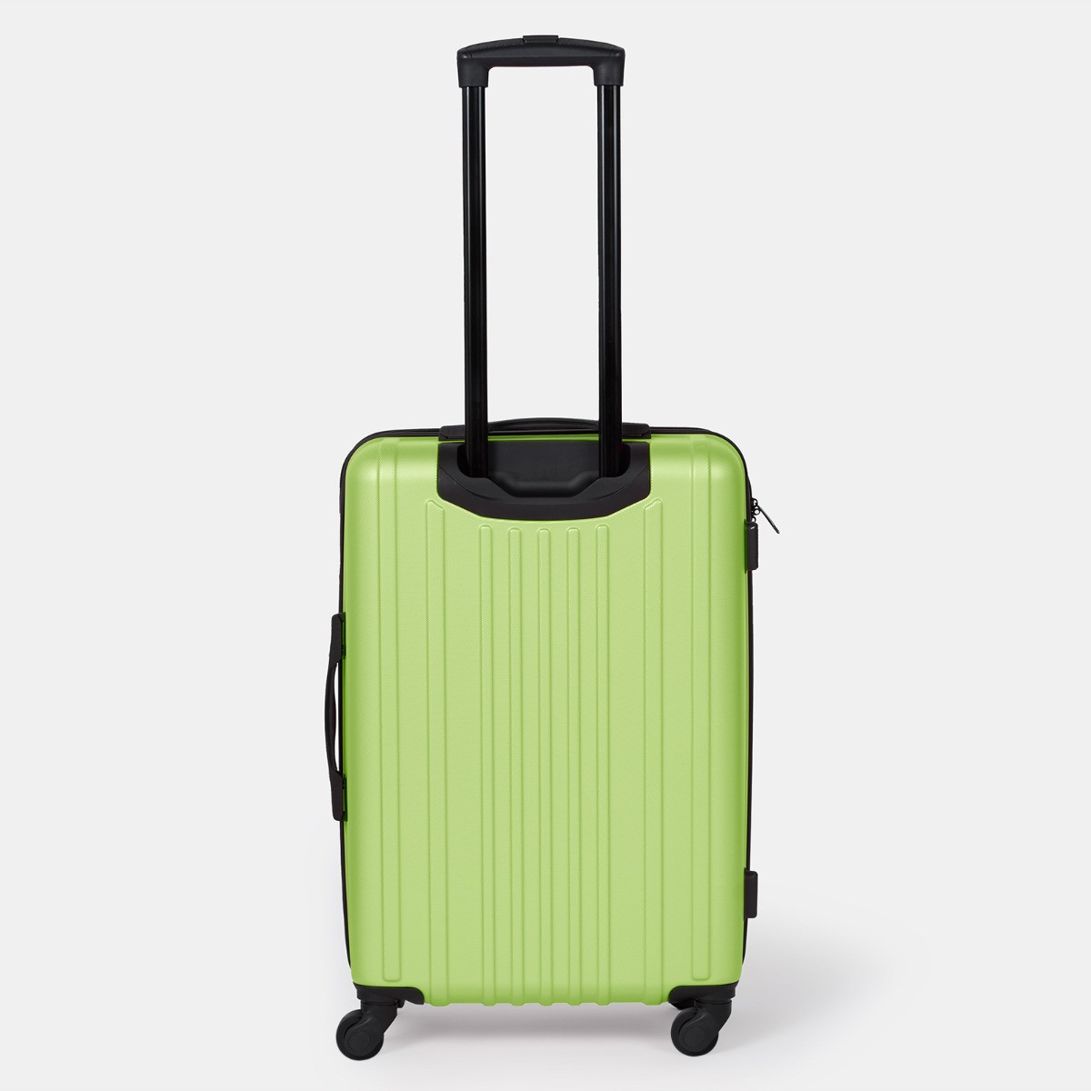 OHS 4 Wheel Hard Shell Suitcase, Lime Green - 3 Pack>