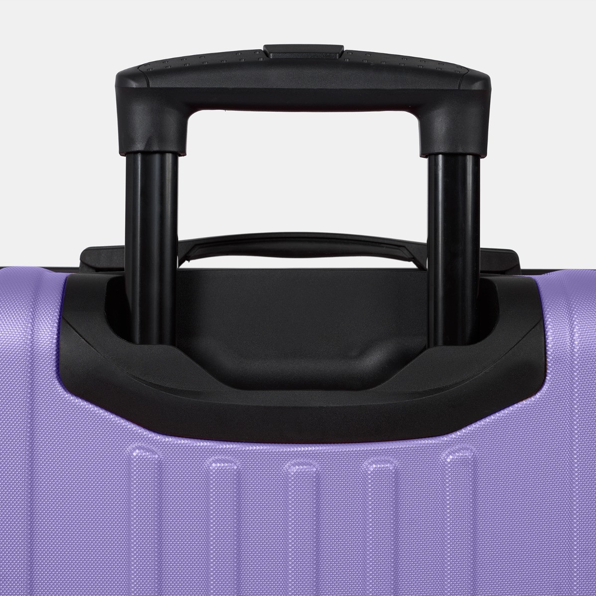 OHS 4 Wheel Hard Shell Suitcase, Lilac Purple - 3 Pack>