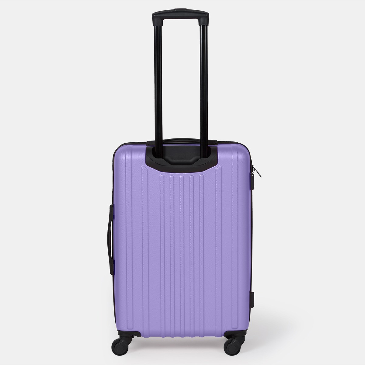 OHS 4 Wheel Hard Shell Suitcase, Lilac Purple - 3 Pack>