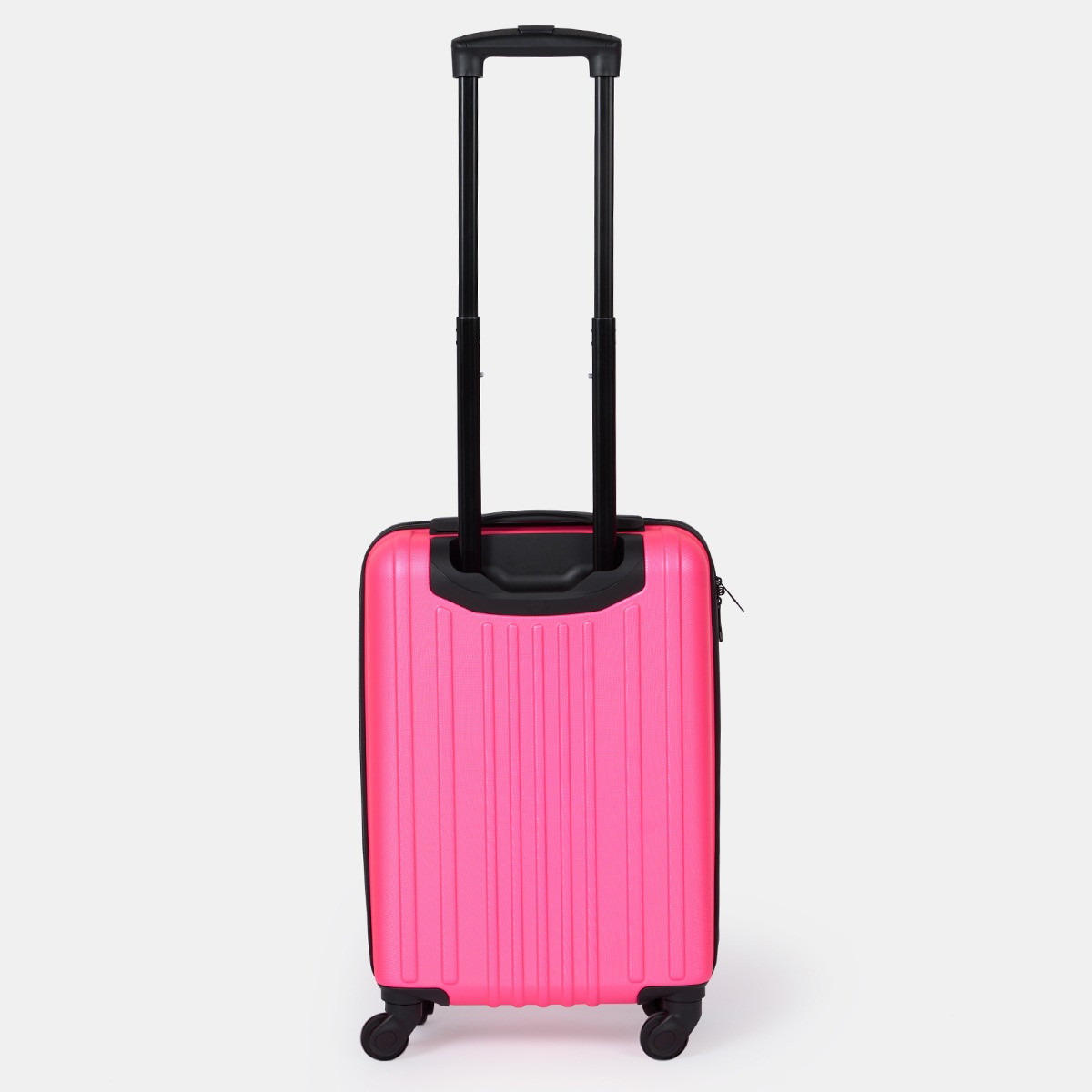 OHS 4 Wheel Hard Shell Suitcase, Fuchsia Pink - 3 Pack>