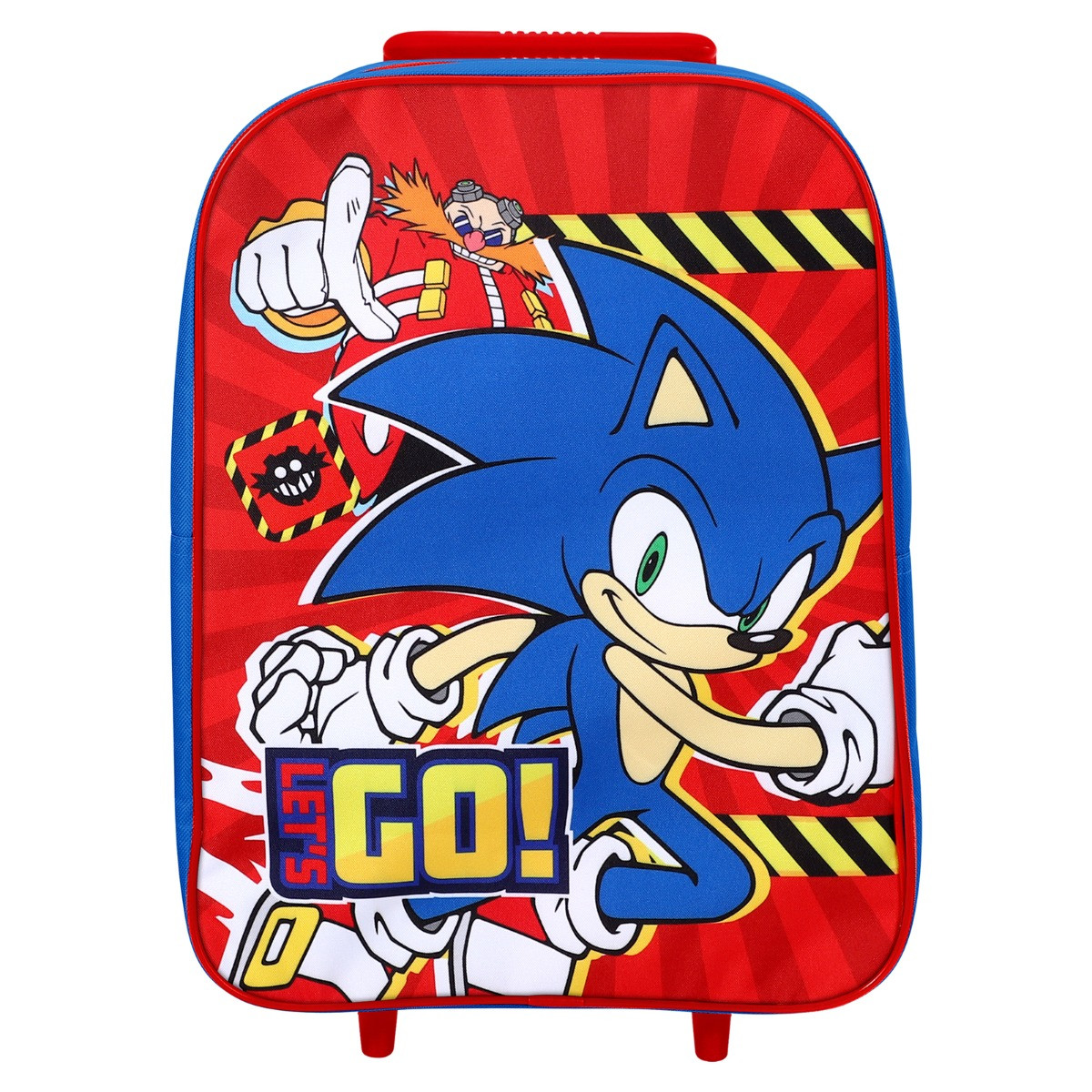 Kids 2 Wheel Sonic Trolley Bag - Red>