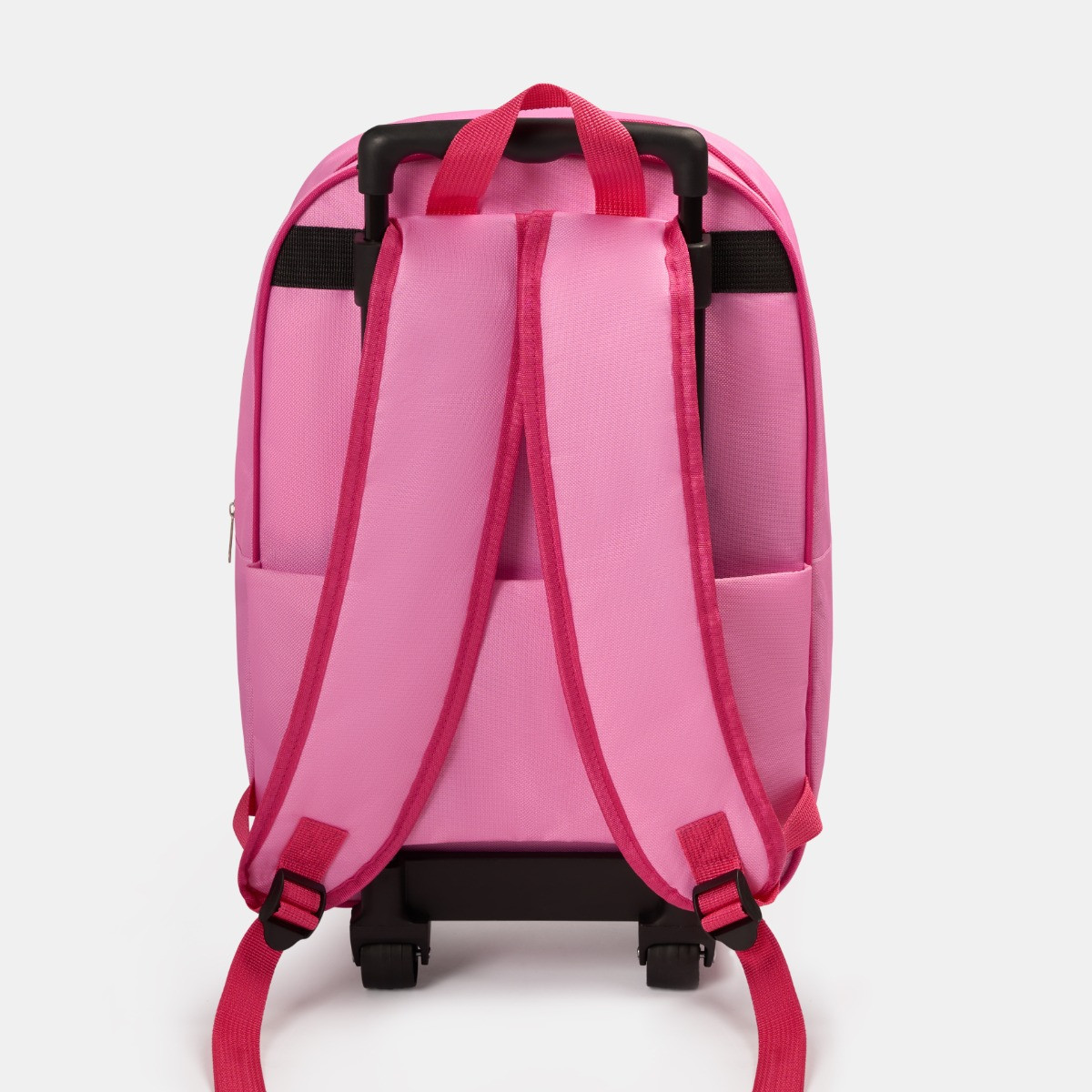 OHS Kids Unicorn Print Trolley Backpack - Pink>