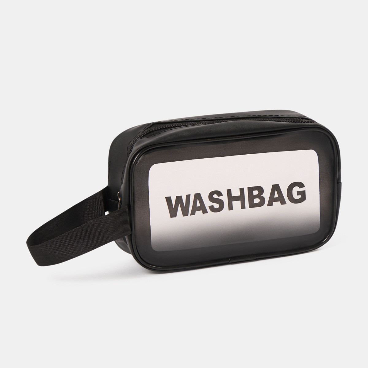 OHS 2 Pack Travel Wash Bags - Black>