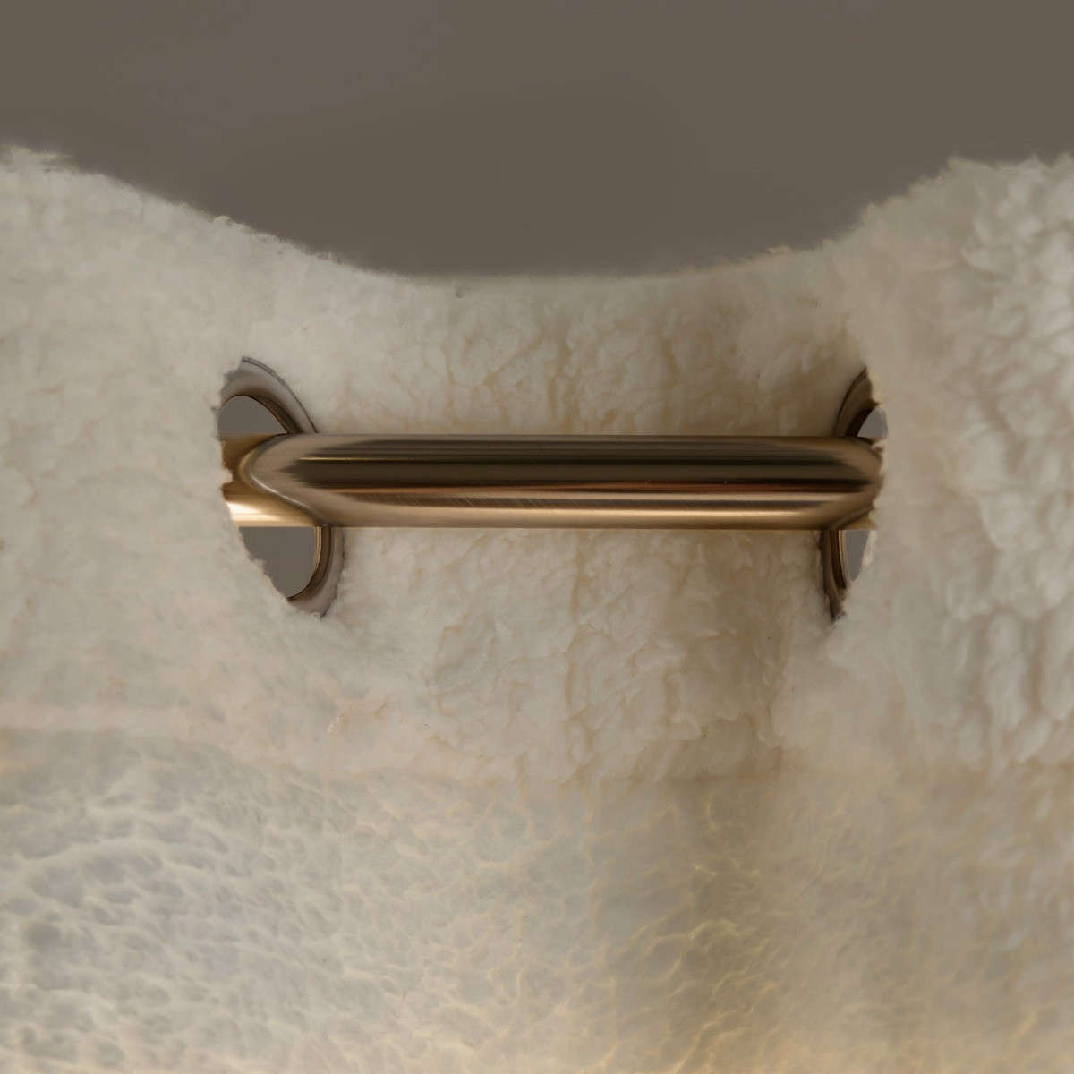 OHS Teddy Thermal Curtains, Cream - 90 x 90">