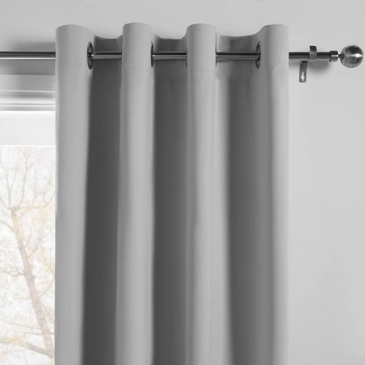 OHS Kids Ultra Blackout Curtains - Silver>