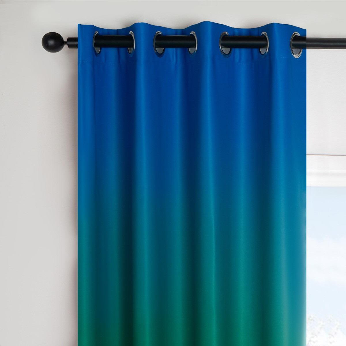 OHS Kids Ombre Blackout Curtains - Blue >