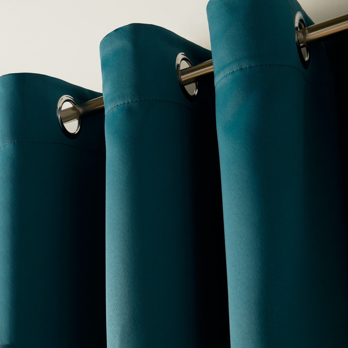 Dreamscene Eyelet Blackout Curtains - Teal>