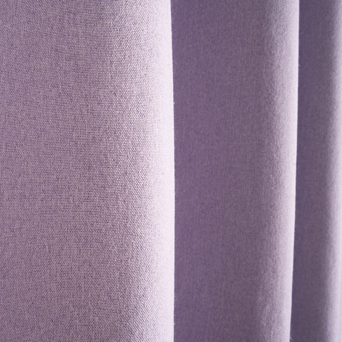 OHS Woven Texture Eyelet Ultra Blackout Curtains - Lavender>