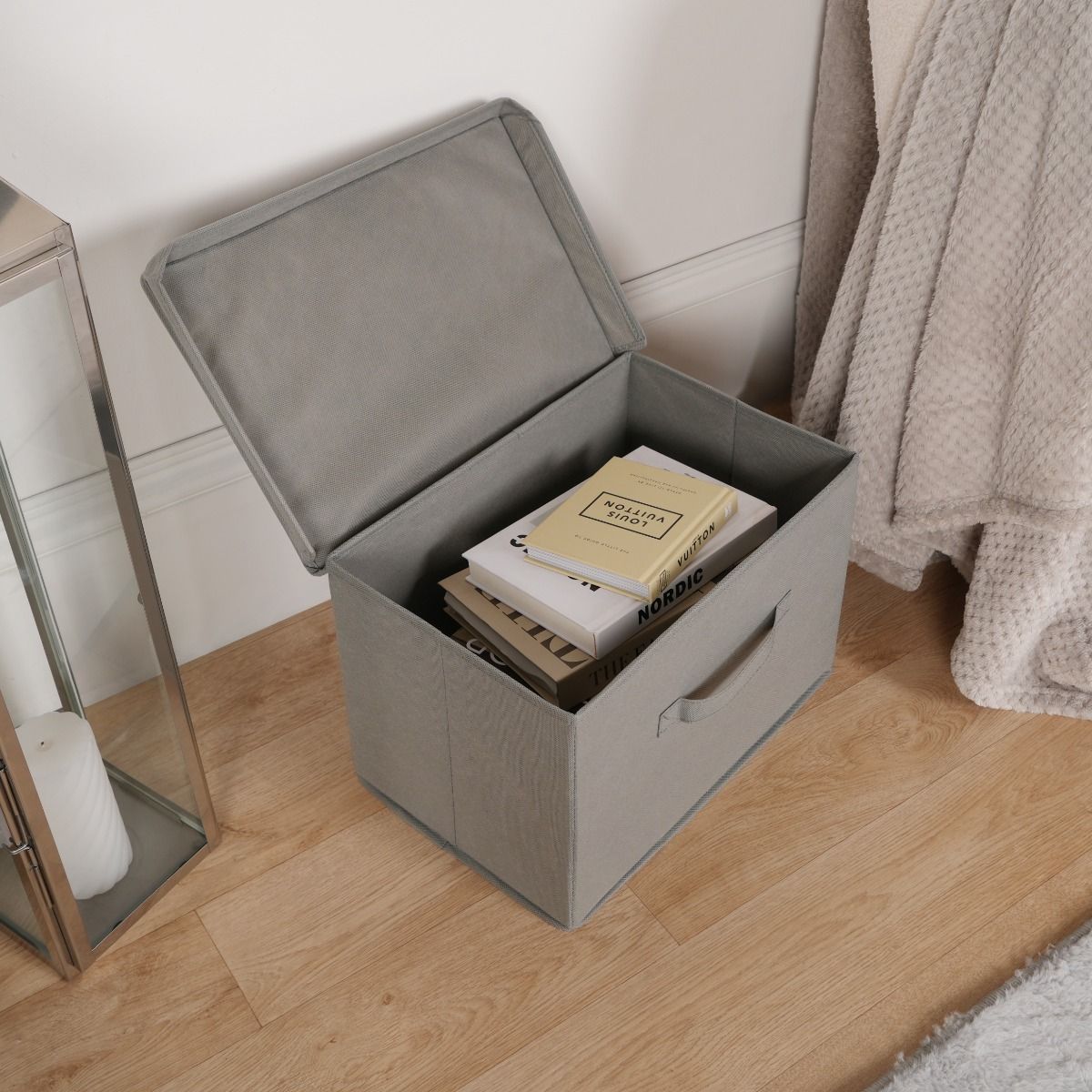Material storage boxes with lids online