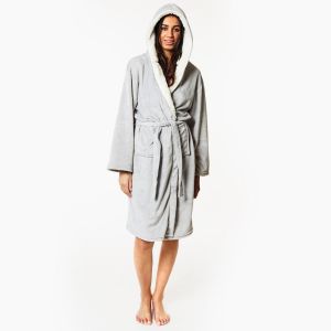 Womens Fluffy Dressing Gowns - Warm, Comfy and Snuggly | OHS