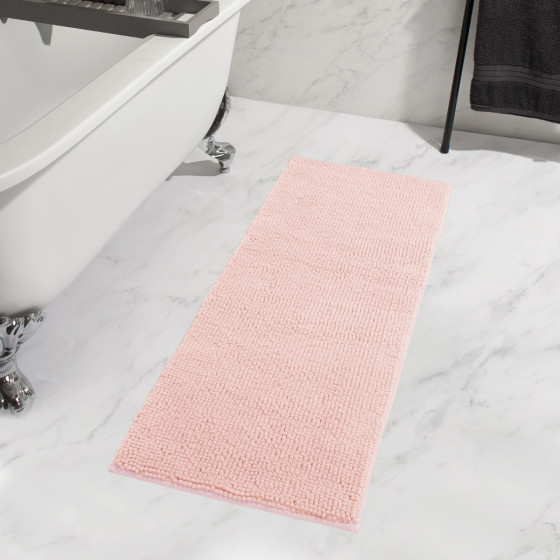 Brentfords Runner Noodle Bath Mat - Blush