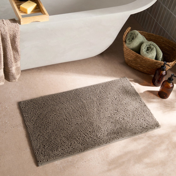 Brentfords Noodle Bath Mat - Mocha