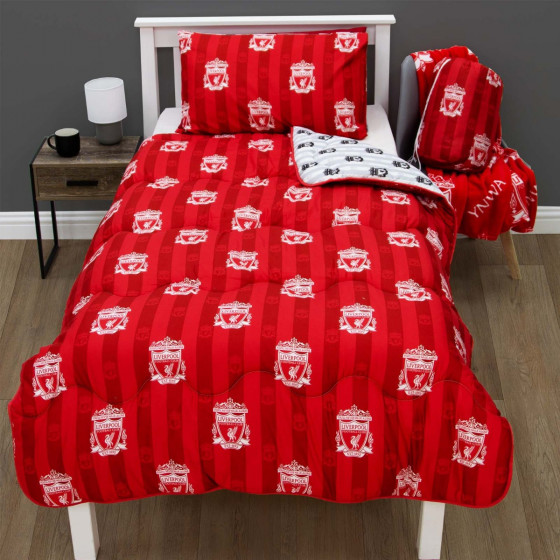 Liverpool Reversible Coverless 10.5 Tog Duvet - Red