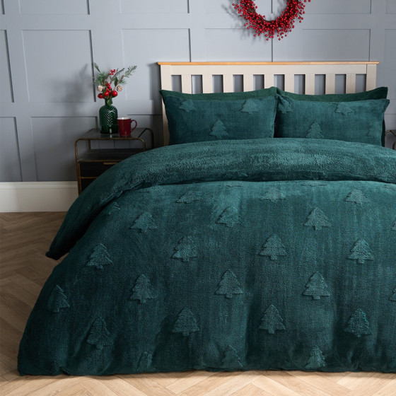 Double teddy duvet set sale