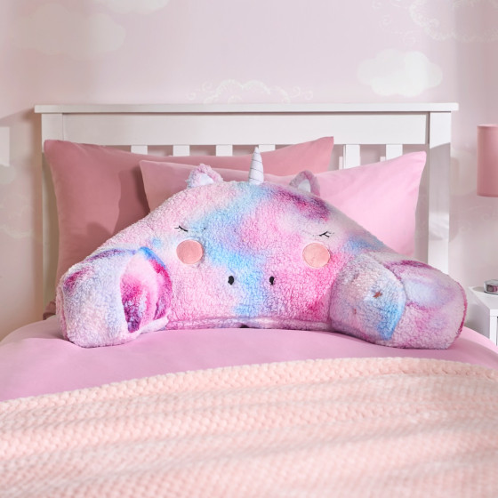 OHS Kids Unicorn Character Cuddle Cushion - Pink