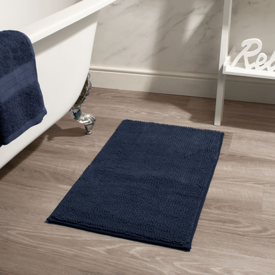 Brentfords Noodle Bath Mat - Navy