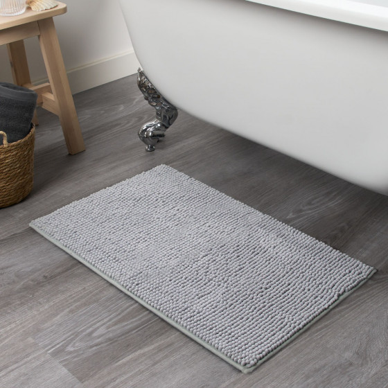 Brentfords Noodle Bath Mat - Silver