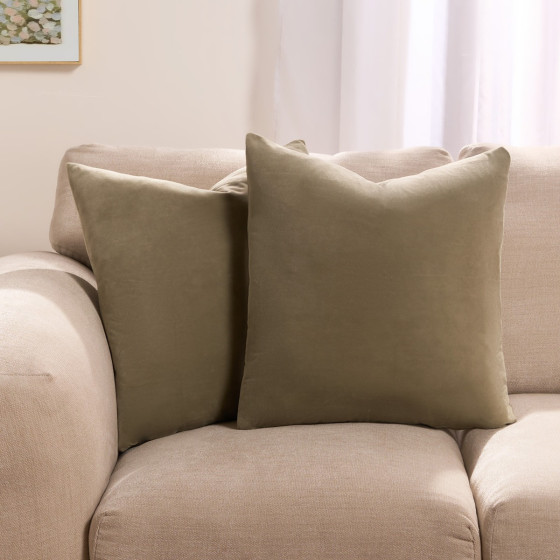 Sienna Matte Velvet Cushion Covers - Sage